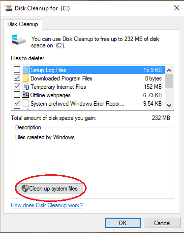remove Windows.old folder
